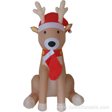 Holiday inflatable Reindeer for Christmas decoration